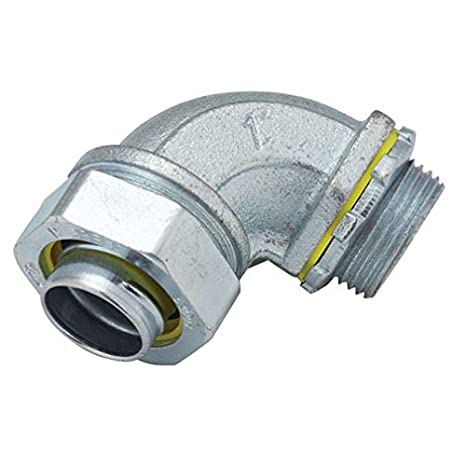 [CAN.08.025] [LT90-400] Conector BX de 4" con forro 90°