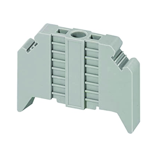 [AUT.04.163] [NSYTRAABV35] Tope extremo con tornillo para borneras NSYTRAABV35, 35mm x9.5mm