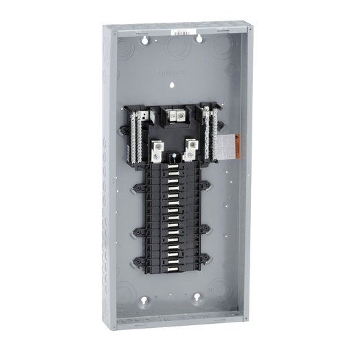 [DIS.01.086] [QO13040L200G] Centro de carga QO13040L200G, 200A, 1PH, 3W, 30SP, N1, gnd bar