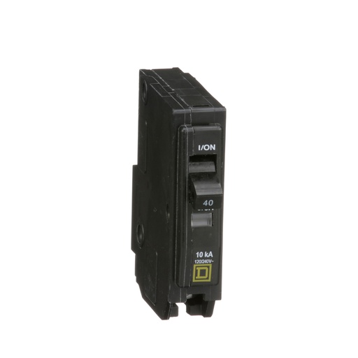 [DIS.01.335] Breaker termomagnético de enchufar QO140, 1P, 40A, 120/240V, 10kA