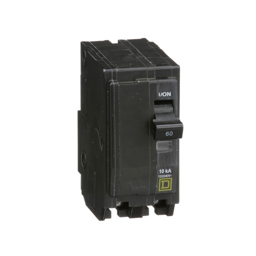 [DIS.01.350] [QO260] Breaker termomagnético de enchufar QO260, 2P, 60A, 120/240V, 10kA