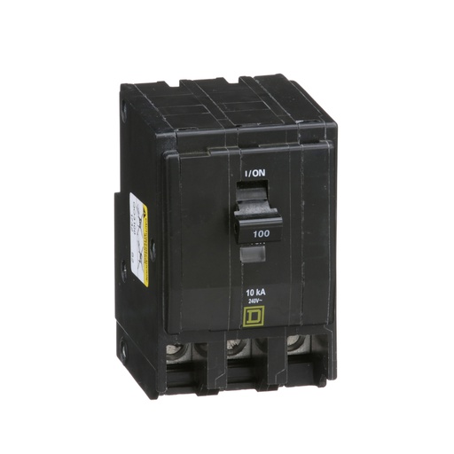 [DIS.01.354] Breaker termomagnético de enchufar QO3100, 3P, 100A, 120/240V, 10kA