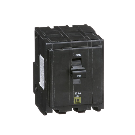 [DIS.01.356] Breaker termomagnético de enchufar QO320, 3P, 20A, 120/240V, 10kA