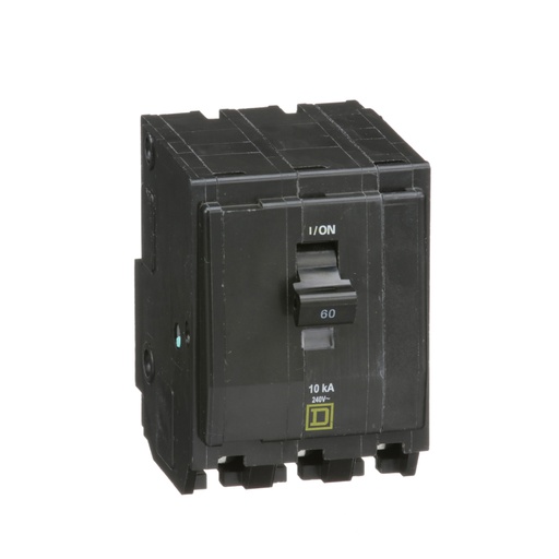 [DIS.01.360] [QO360] Breaker termomagnético de enchufar QO360, 3P, 60A, 120/240V, 10kA