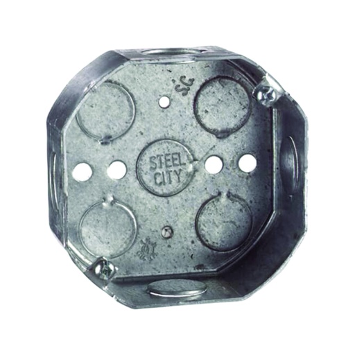 [CAN.01.032] [54151-1/2_UL] Caja octagonal KO ½" profundidad 1½"