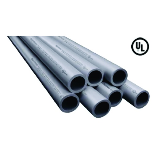[CAN.10.032] [PVCE-40-3/4] Tubería PVC eléctrico C-40 de ¾" x 10' UL