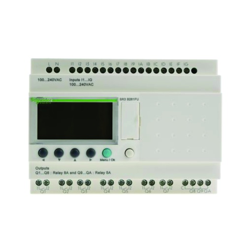 [AUT.07.058] [SR3B261FU] Rele Inteligent Modular 100-240VAC 16E/10S