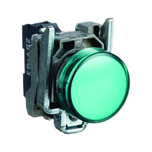 [AUT.04.100] [XB4-BVG3] Piloto luminoso verde 22mm, 48/120V AC, Harmony XB4