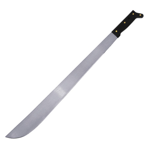 [HER.01.186] SURTEK Machete cacha negra tipo recto de 24"