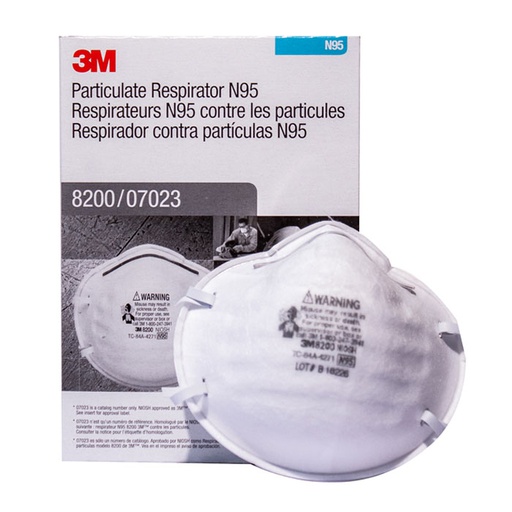 [HER.04.213] Respirador desechable para partículas Serie 3M™, N95