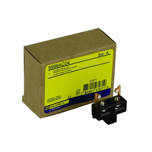 [AUT.01.265] [9999AC04] Contactos de alarma aislado para relés de sobrecarga Motor Logic