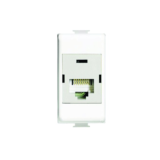 [AUT.01.257] BTICINO Conector RJ45 110 UTP categoría 5E, blanco