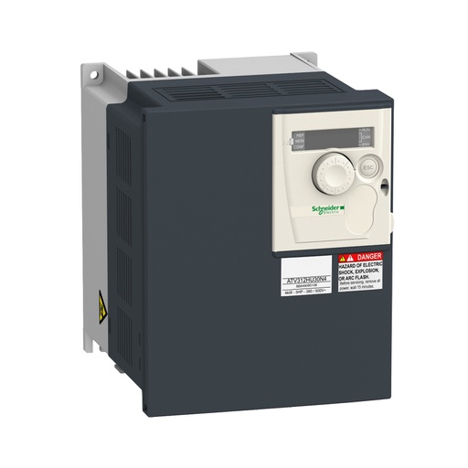 [AUT.01.668] [ATV312HU22N4] Variador de frecuencia Atv 312, 2.2kW, 3HP, 5.5A, 500V, 3F