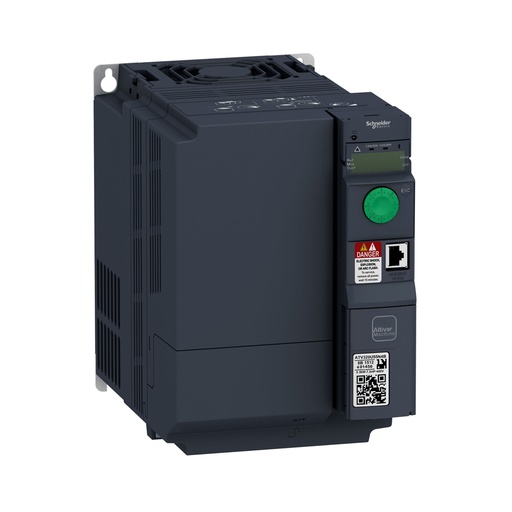 [AUT.01.982] [ATV320U75N4B] Variador de frecuencia Atv machine 320, 7.5 kW, 10HP, 3F, 17A, 480V, book