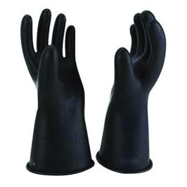 [HER.05.065] [E318B/10] SALISBURY Guantes de hule de protección Cl3, 30Kv, talla 10