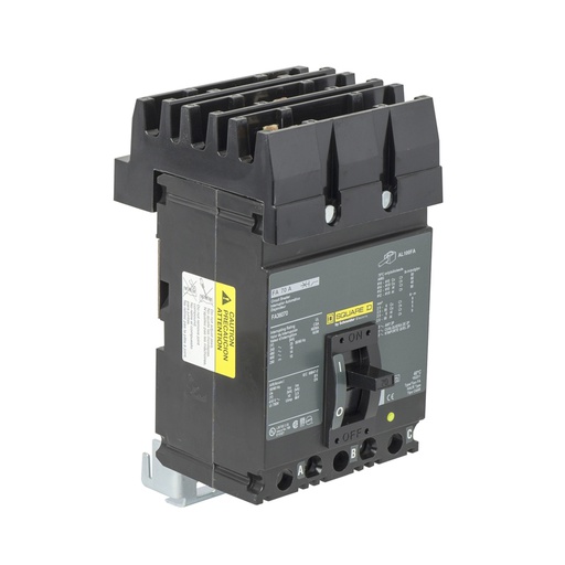 [DIS.01.1324] Breaker termomagnético I-Line FA36070, 3P, 70A, 600V, 18kA