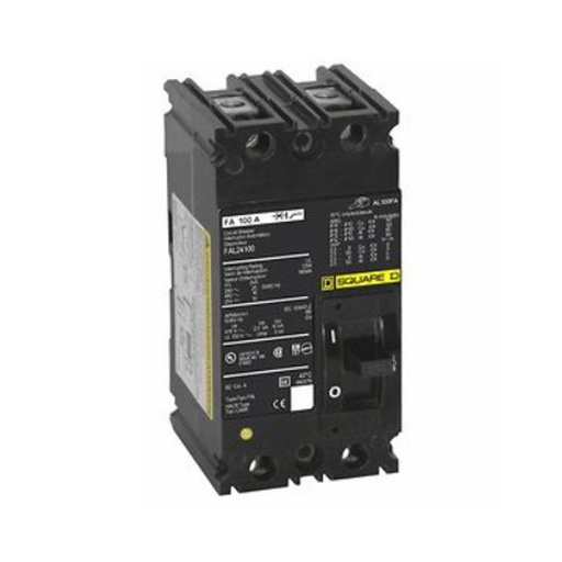 [DIS.01.371] Breaker termomagnético industrial FAL24020, 2P, 20A, 480V, 18kA