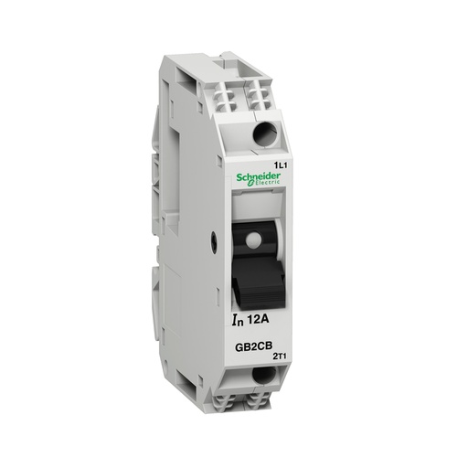 [AUT.01.465] Breaker termomagnético para riel DIN, GB2, 1P, 5A, Icu 3kA @ 240V, TeSys