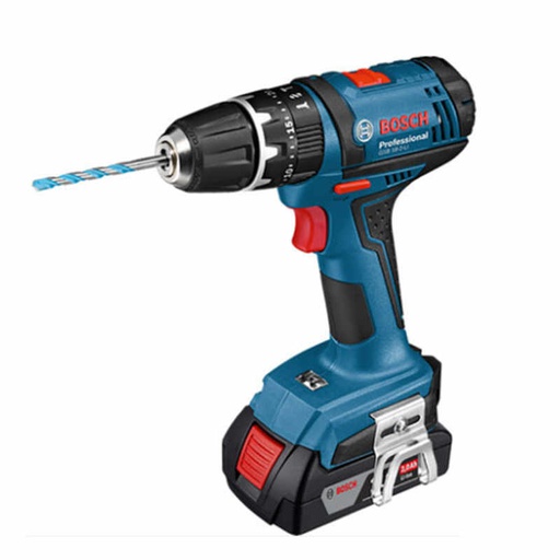 [HER.03.018] BOSCH Taladro rotamartillo recargable con bateria de 18v