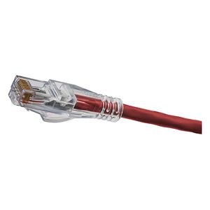 [COM.01.284] PREMISE Patch cord categoría 5E rojo de 10 pies