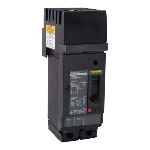 [DIS.01.497] Breaker termomagnético I-Line HDA260902, 2P, 90A, 600V, 14kA Fase AC