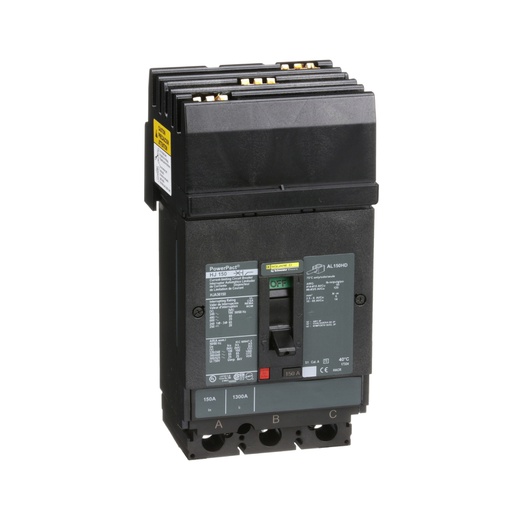 [DIS.01.410] Breaker termomagnético I-Line HJA36150, 3P, 150A, 600V, 25kA