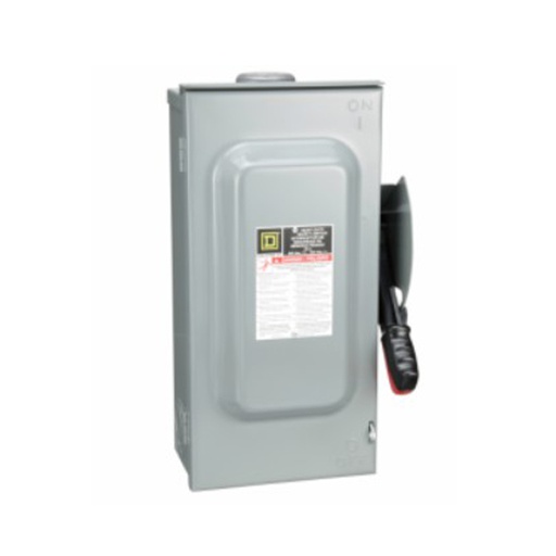 [DIS.01.579] [HU365R] Interruptor de seguridad HU365R, 3P, 400A, 600V, Nema 3R