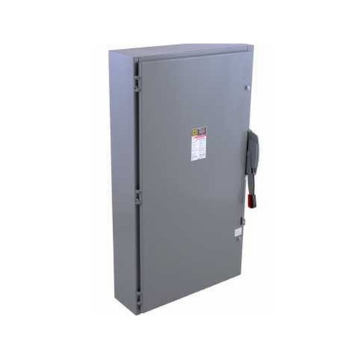 [DIS.01.581] [HU366] Interruptor de seguridad HU366, 3P, 600A, 600V, Nema 1