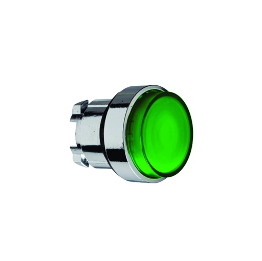 [AUT.04.051] Cabeza para pulsador iluminado LED integrado, verde, 22mm, Harmony XB4