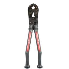 [HER.01.095] [MD734RKIT1] BURNDY Remachadora de compresión manual + kit de dados # 8 AWG-500 kcmil Cu Hydent, 7 lb de peso