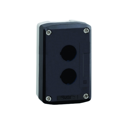 [AUT.07.013] Caja plástica vacía XAL-D para dos pulsadores de 22mm, Harmony XALD