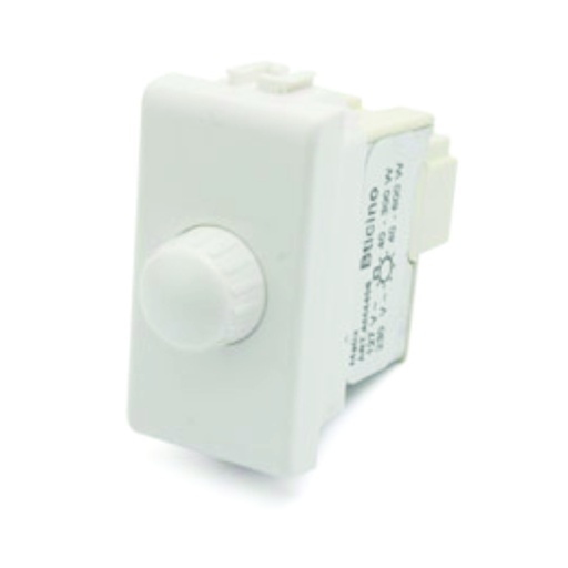 [AUT.01.350] [AM4406] BTICINO Dimmer Matix con perilla rotatoria para cargas resistivas 50-300VA, blanco