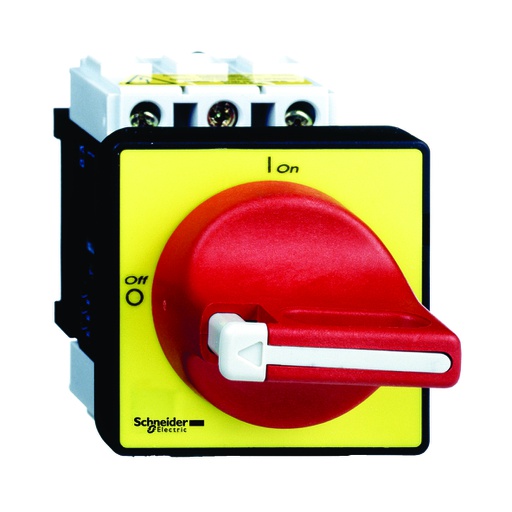 [AUT.05.006] [VCF1] Interruptor seccionador VCF1 con función de parada de emergencia, 3P, 32A, 690V CA, 8kV, ip65, TeSys