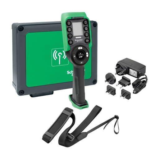 [AUT.04.182] [XARSK12D18H] Kit System XARS12D18H incluye estación de control inalámbrico de mando XARS + cargador + cinturón de hombro + cable USB/ RJ45 + software de configuración