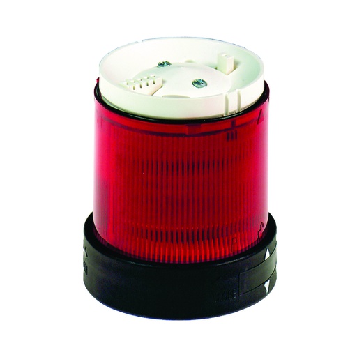 [AUT.04.185] Unidad iluminada intermitente para banco de indicadores LEDintegrado, rojo, plástico, 70mm, 120V CA, Harmony XVB Universal
