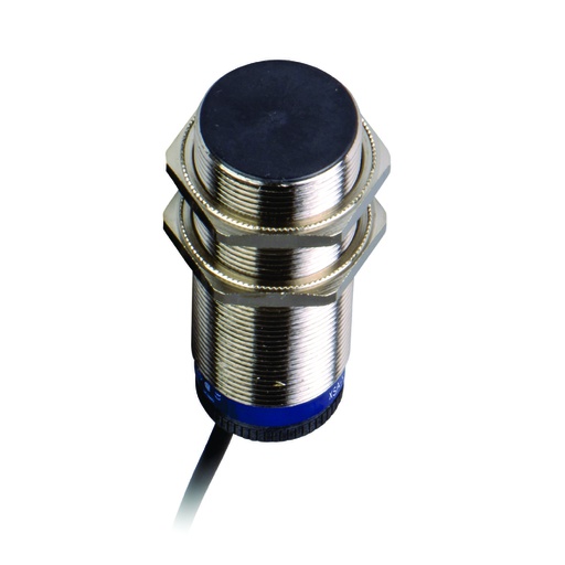 [AUT.02.059] [XSAV11801] XSAV11801 Sensor de proximidad inductivo para monitoreo de rotación XSA M30, metálico, Sn 10mm, 6→150 c/mn, 24→240V AC/DC, cable 2 metros, OsiSense XS