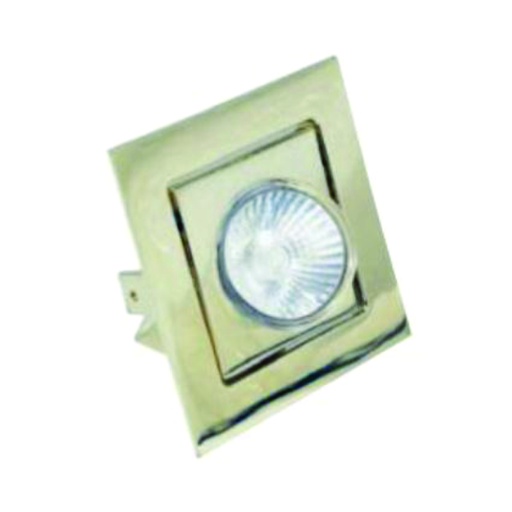 [ILU.01.1184] SYLVANIA Spot cuadrado DI-75, 4.2" para MR16 50W máximo, 120V, color bronce