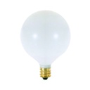 SYLVANIA Bombillo tipo globo 40W, 120V, rosca E12, opaco