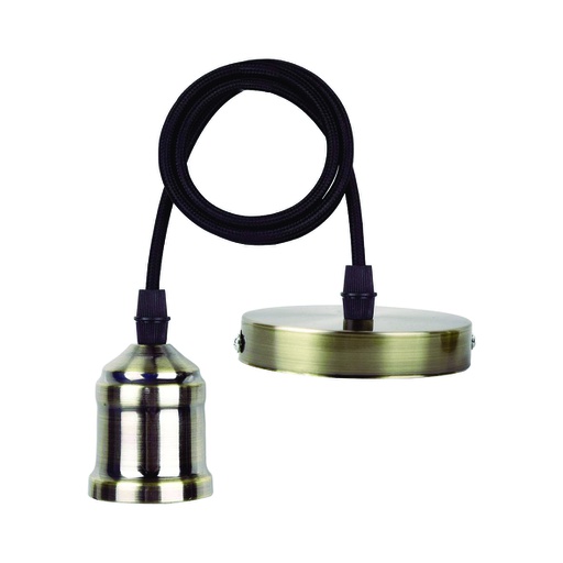 [ILU.01.777] [680867310] LEDVANCE Luminaria Pendulum rosca E27 color bronce