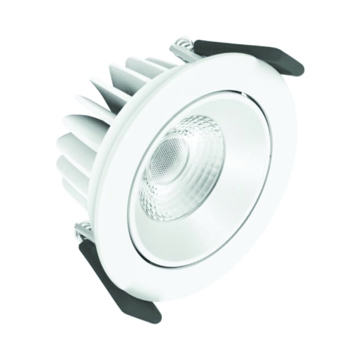 [ILU.01.283] LEDVANCE Spot LED 3.5" redondo 10W, 850Lms, 120-240V, 3000K, luz cálida