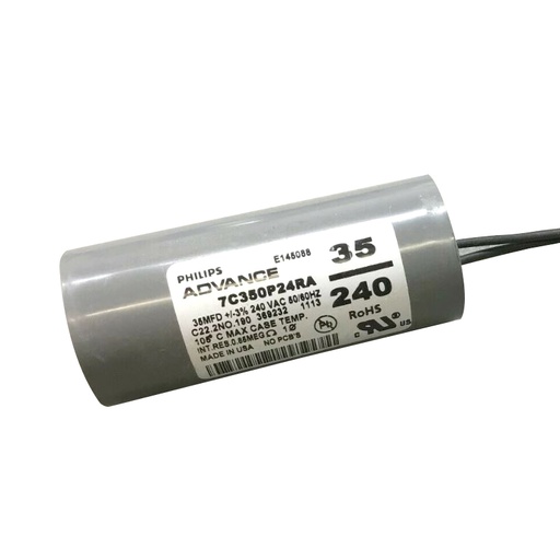 [ILU.06.182] ADVANCE Capacitor 35μF, 240VAC, 50/60Hz