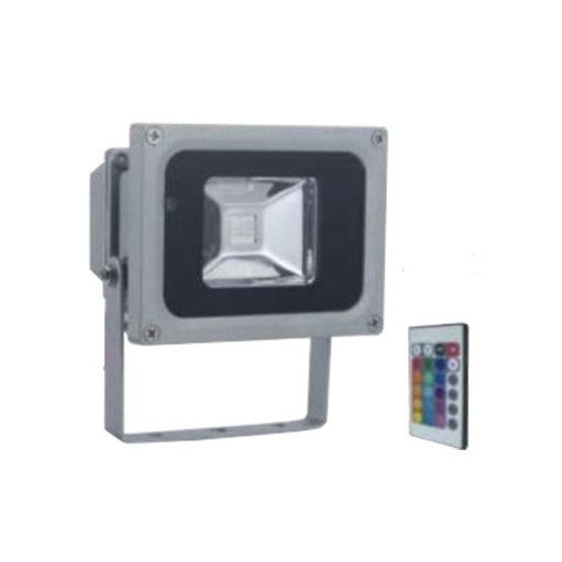 [ILU.01.1081] [P24402-36R] SYLVANIA Reflector LED JETA RGB 20W, 120-240V, incluye control remoto