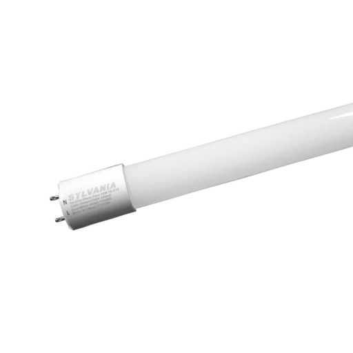 [ILU.06.016] SYLVANIA Tubo LED T8, vidrio, 18W, 4100K, luz neutra