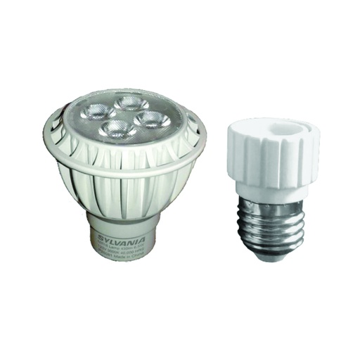 [ILU.06.654] SYLVANIA Bombillo LED 6.5W, 420Lms, 6500K, luz blanca, dimeable, GU10