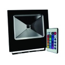 SYLVANIA Reflector LED JETA RGB 50W, 120-240V, IP65, incluye control remoto