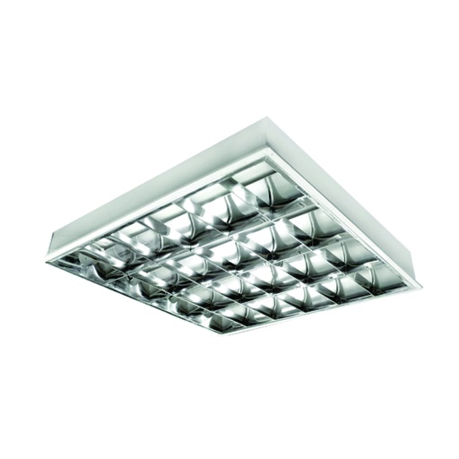 [ILU.01.294] [PL5104TLED2X2] SYLVANIA Luminaria LED 510 Mirror empotrar 2'X2' para 4 tubos