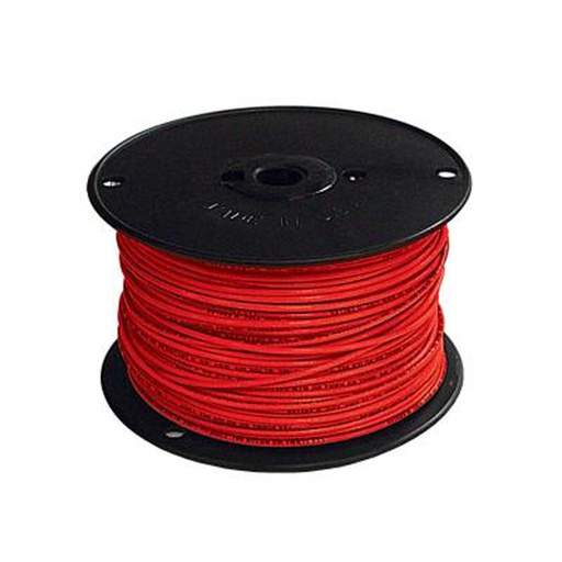 [CAB.01.115] [027070R-B] Cable THHN 4 Awg rojo bobina 152.4 metros
