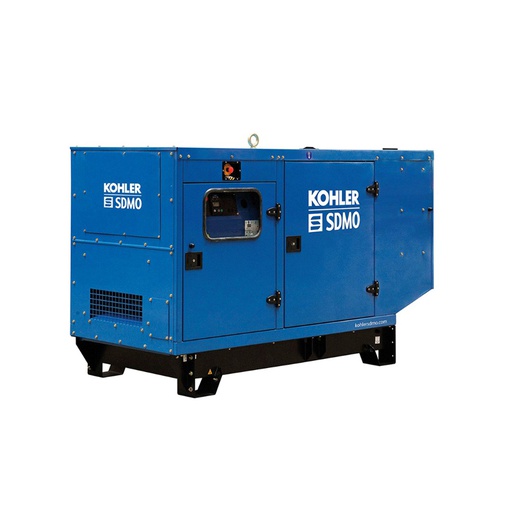 [GYC.01.090] KOHLER-SDMO Generador 100Kw, con cabina, 3PH, multivoltaje 208/240/480V, Nema 3R, motor John Deere