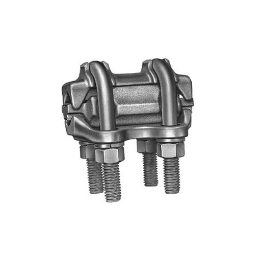 [CAB.06.157] [LCU-16-XB] HUBBELL Grapa paralela de aluminio para distribución con pernos en "U" para cable 795 (ACSR) a 954 (AAC) MCM