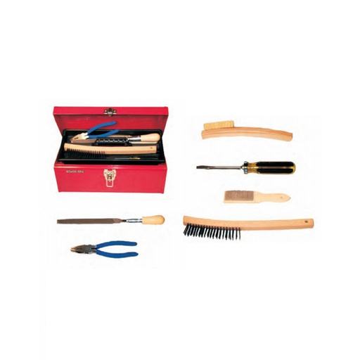 [CAB.12.067] [38-0302-00] 38-0302-00 - Kit de herramientas para mantenimiento para molde de soldadura exotérmica